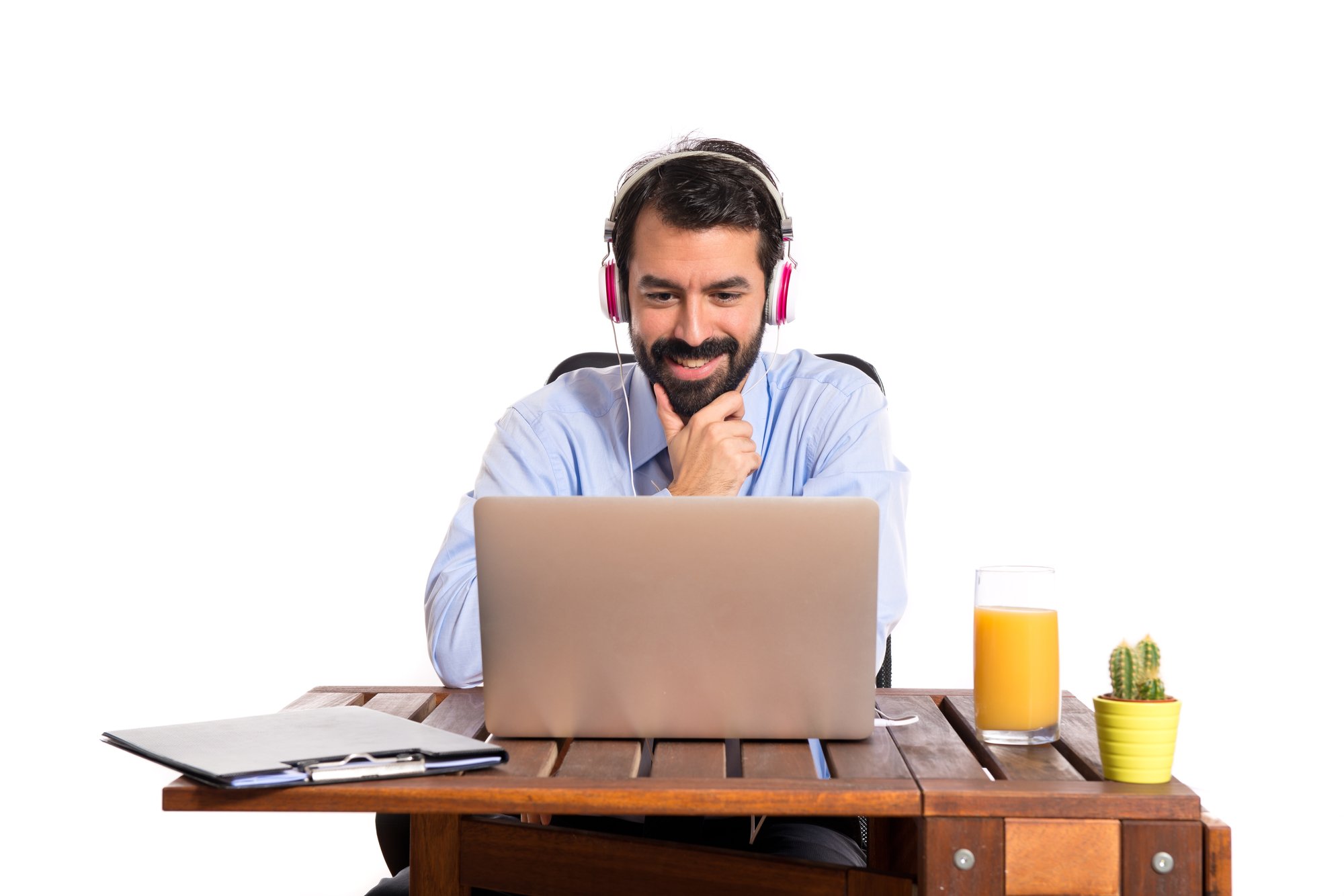 businessman-his-office-listening-music-1